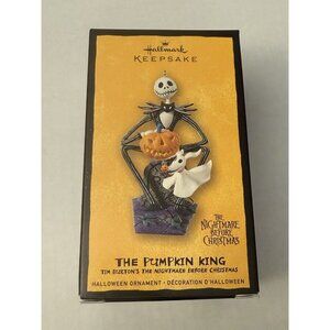 New Hallmark 2008 THE PUMPKIN KING The Nightmare Before Christmas Ornament MM9